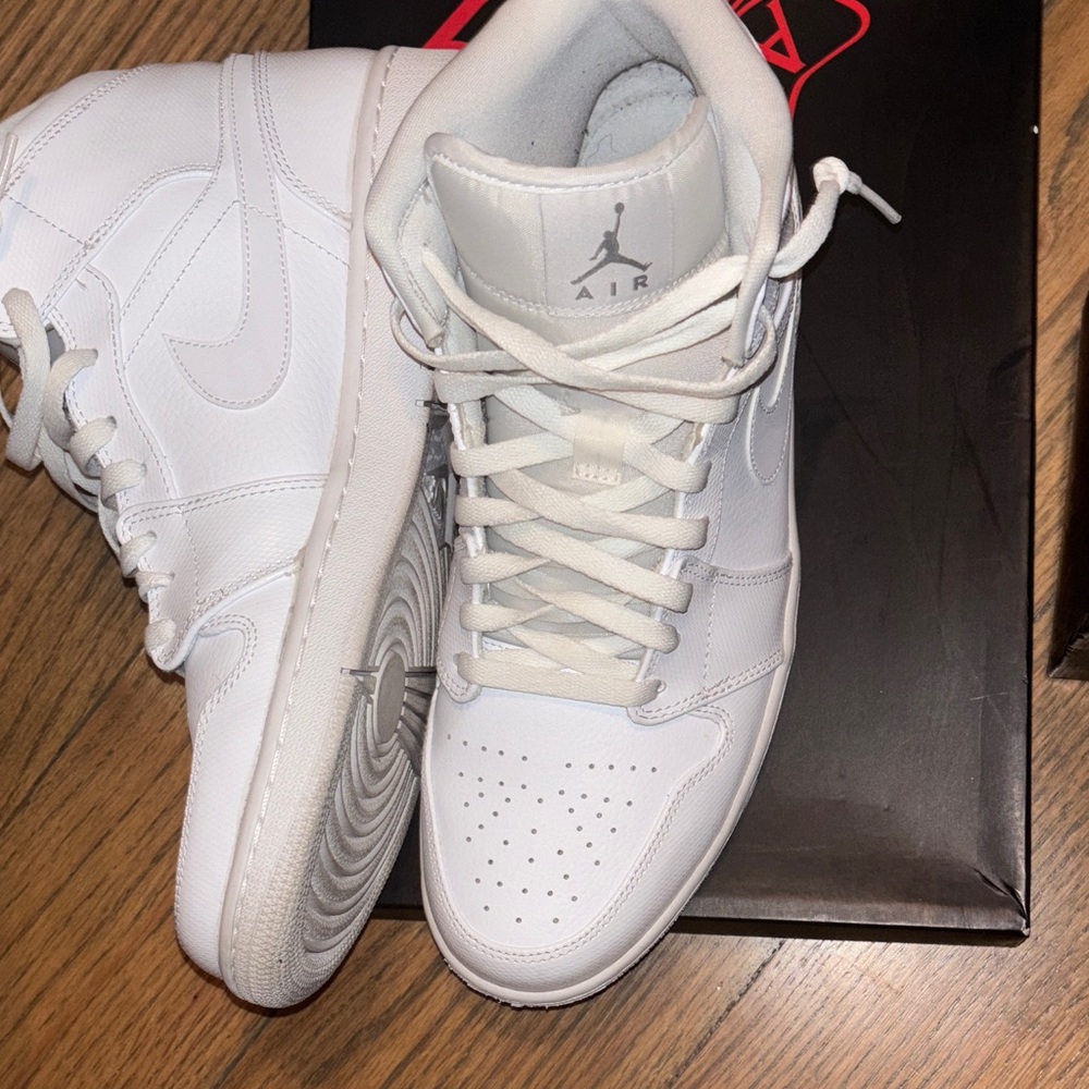 Nike Men's White High-Top Sneakers